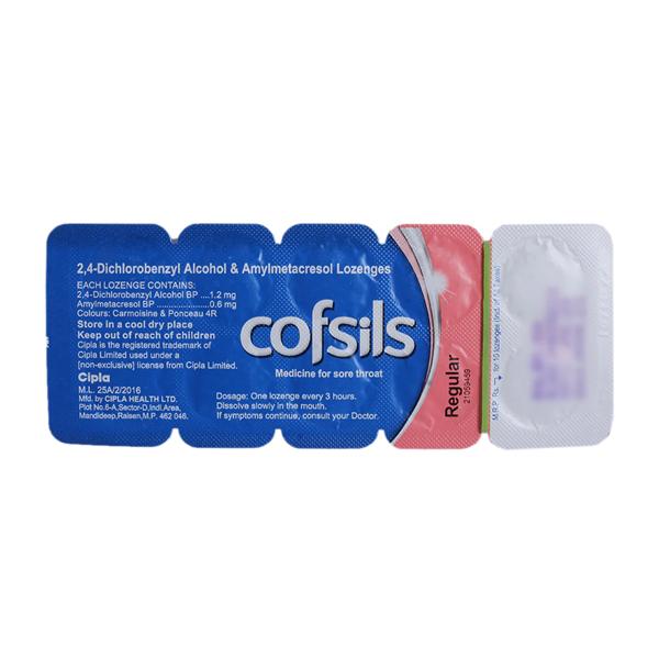 Cofsils Strawberry Lozenges
